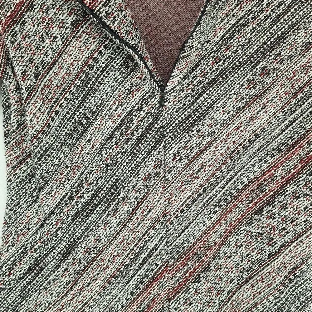 Zara Small Tweed Abstract Shift Dress - Picture 6 of 10
